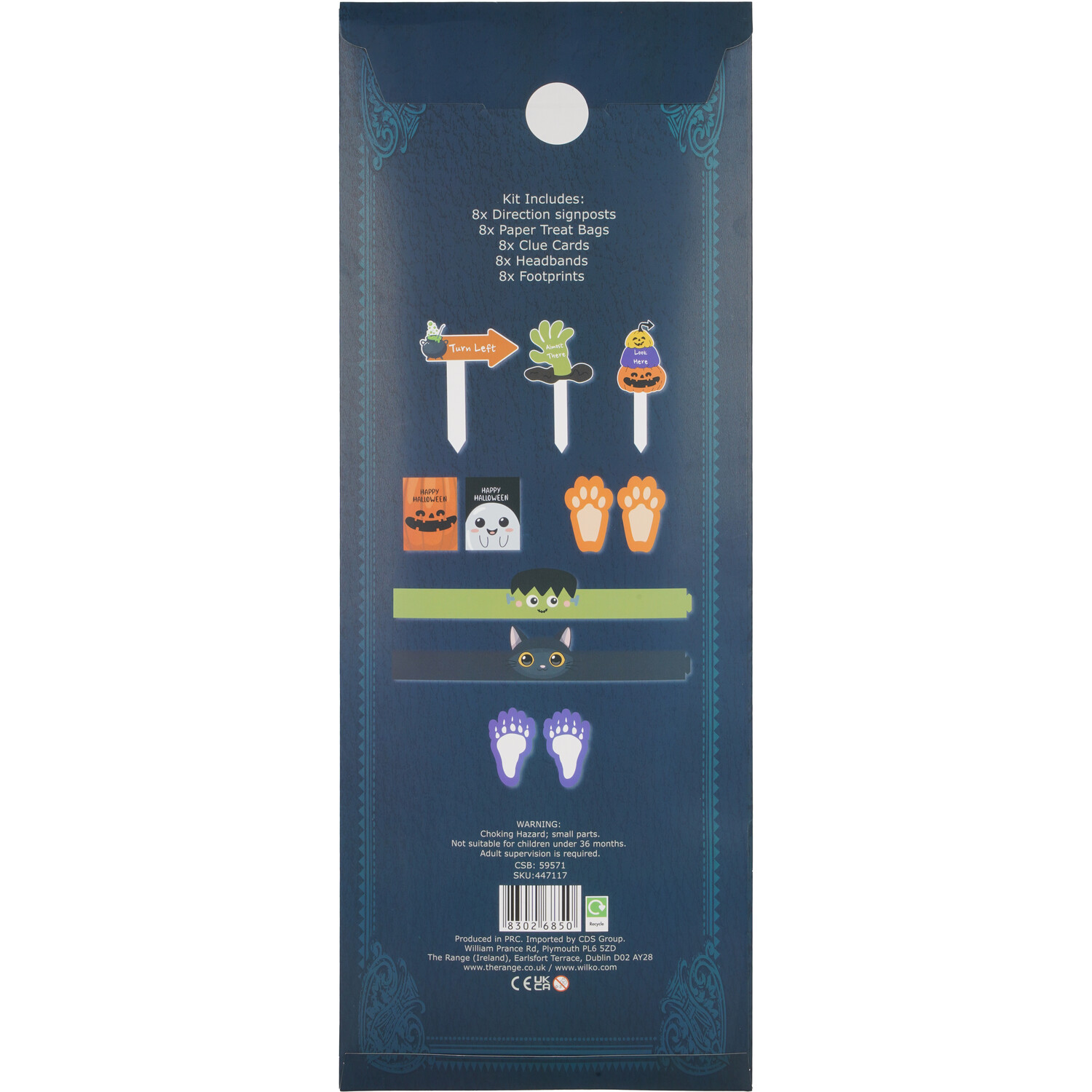 Halloween Scavenger Hunt Kit Orange and Green Image 2