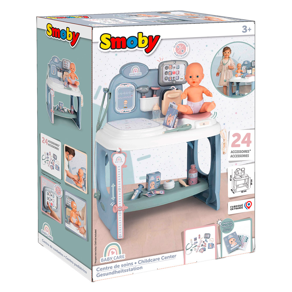 Smoby Electronic Baby Care Centre Playset Image 8
