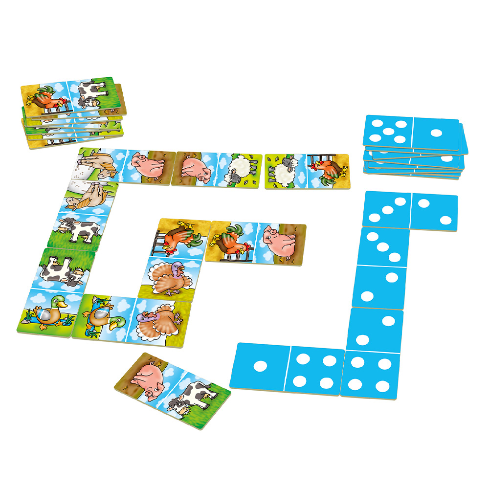 Orchard Toys On The Farm Dominoes Image 1