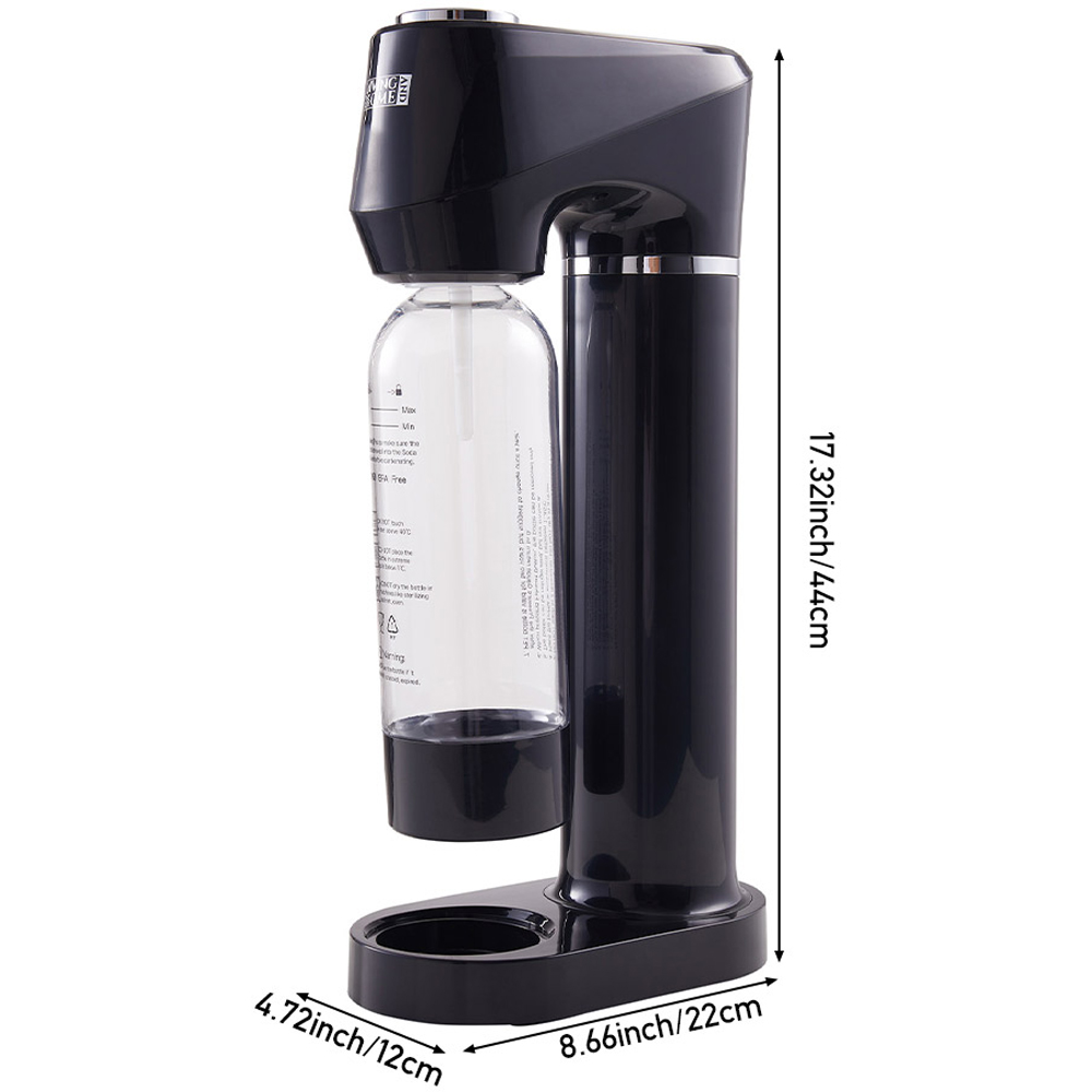 Living and Home AI1390 CO₂ Cylinder Sparkling Water Machine with 1L Carbonating Bottle Image 9