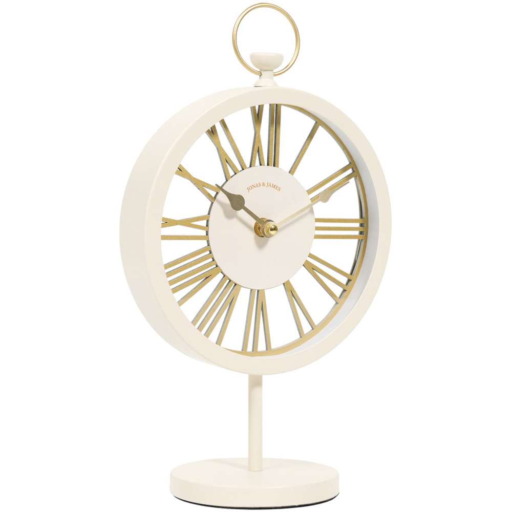 Desk Clock White Image 3