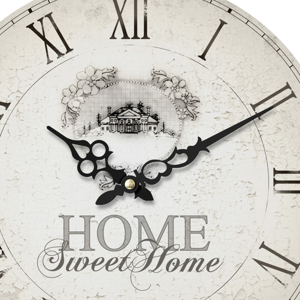 Premier Housewares Home Sweet Home Wall Clock Image 2