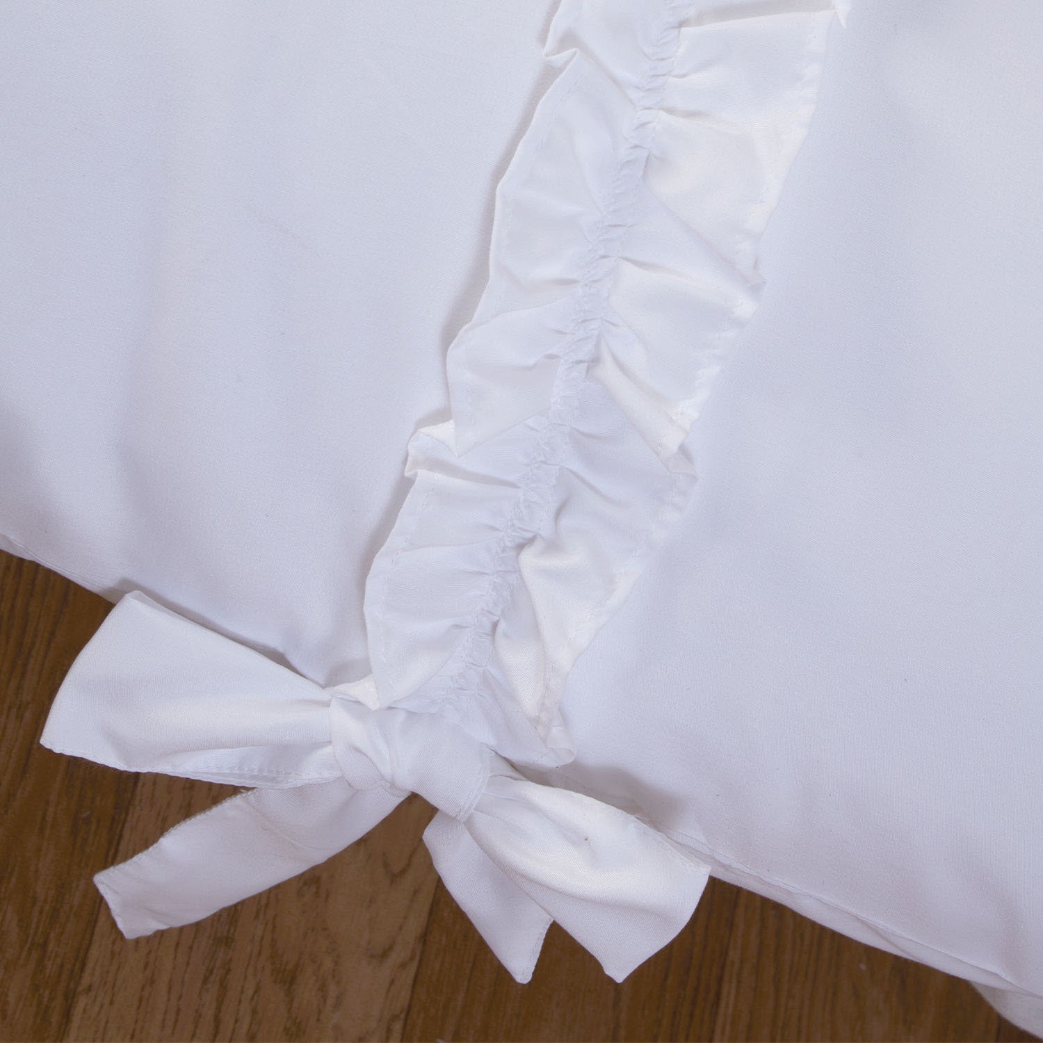 Parisian Duvet Set - White / Single Image 4