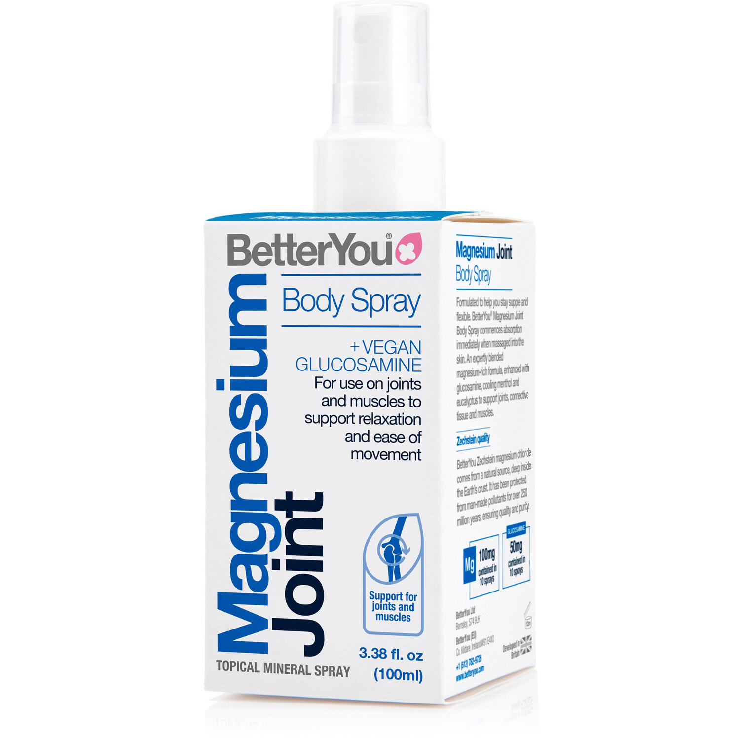 BetterYou Magnesium Oil Joint Spray - White Image