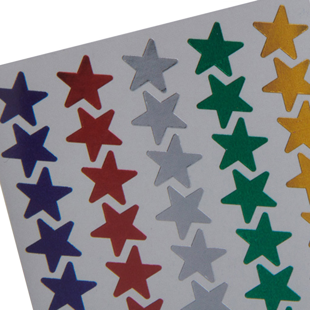Wilko Foil Sticker Stars Image 2