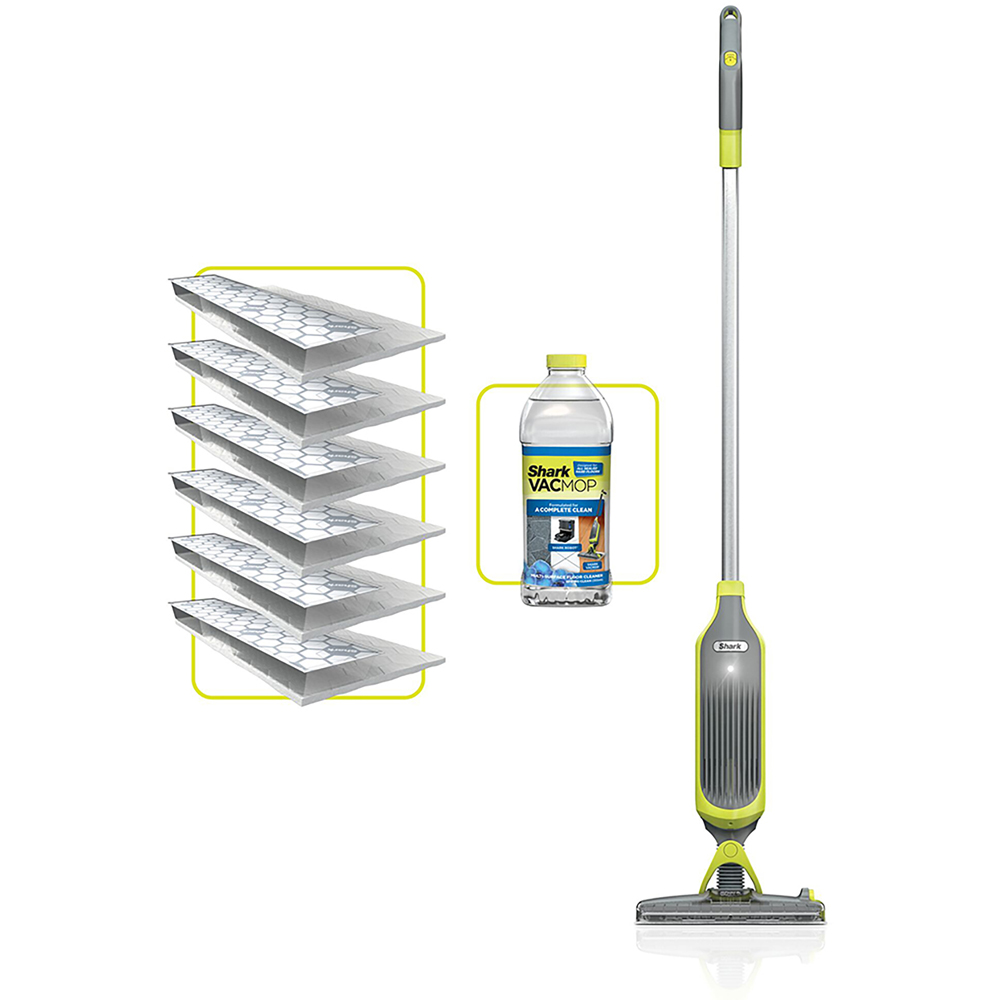 Shark VacMop VM200UK 2-in-1 Charcoal Grey Cordless Vacuum Mop with Targeted Spray Image 2