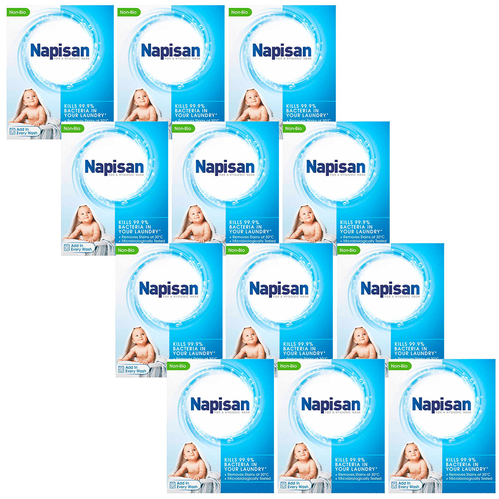 Napisan Non Biological Stain Remover Case of 12 x 800g Wilko