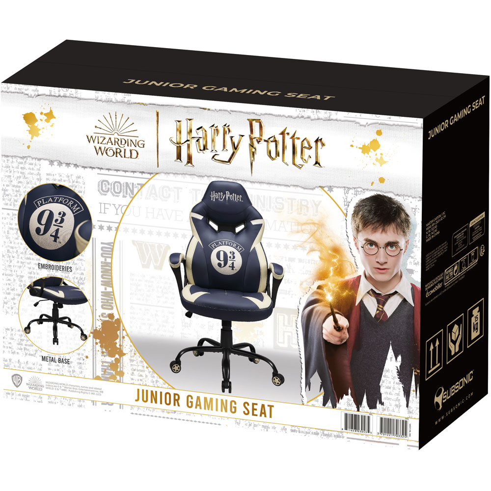 Subsonic Harry Potter Platform 9¾ Junior Gaming Chair Image 9