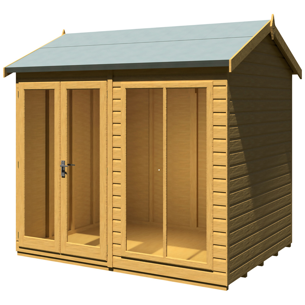 Shire Mayfield 8 x 6ft Double Door Traditional Summerhouse Image 4