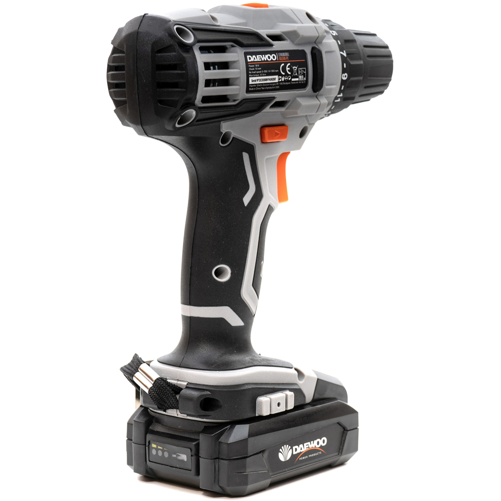Daewoo U Force 18V 2Ah Lithium-Ion Drill Driver with Battery and Charger Image 2