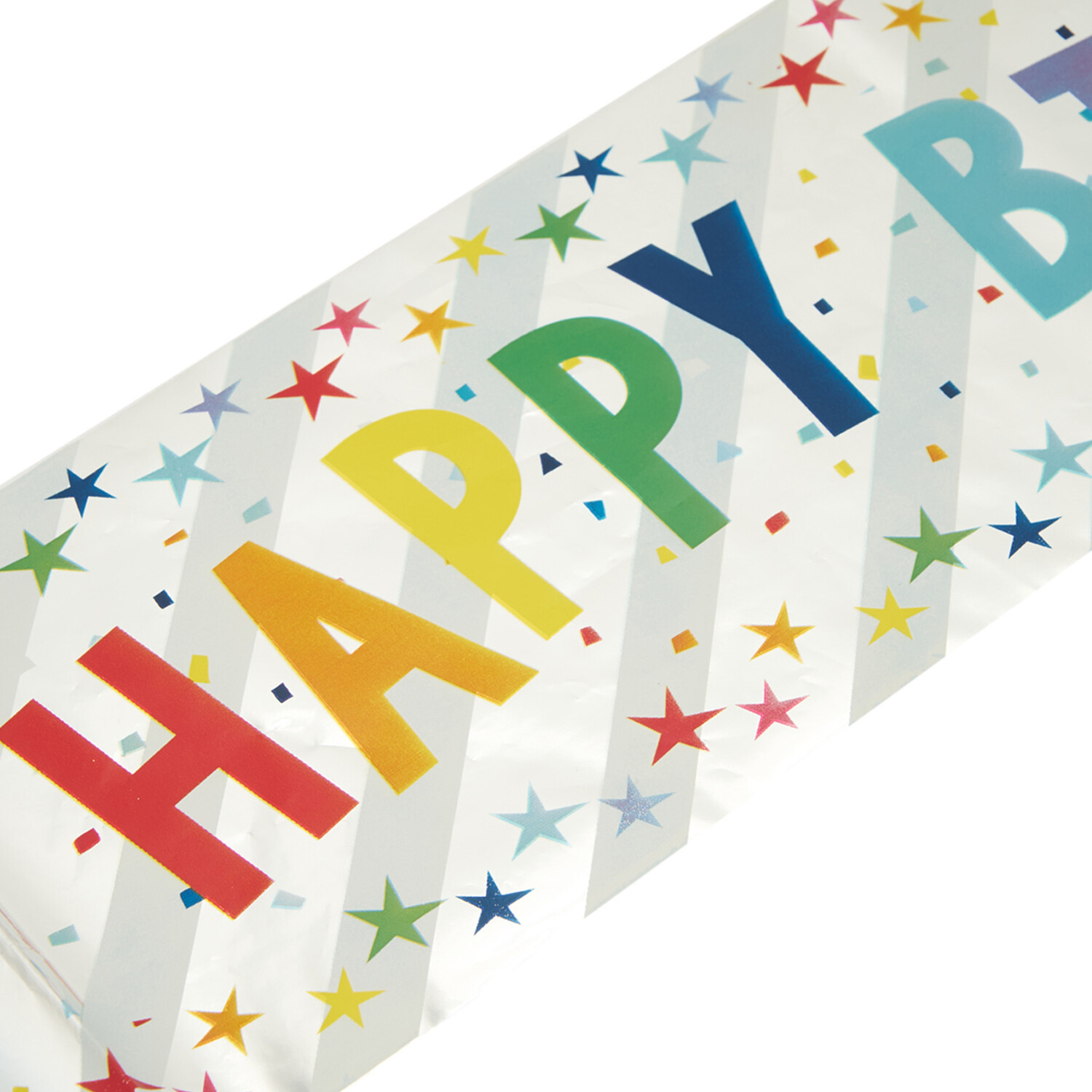 Happy Birthday Standard Banner - Multicolour Image 5