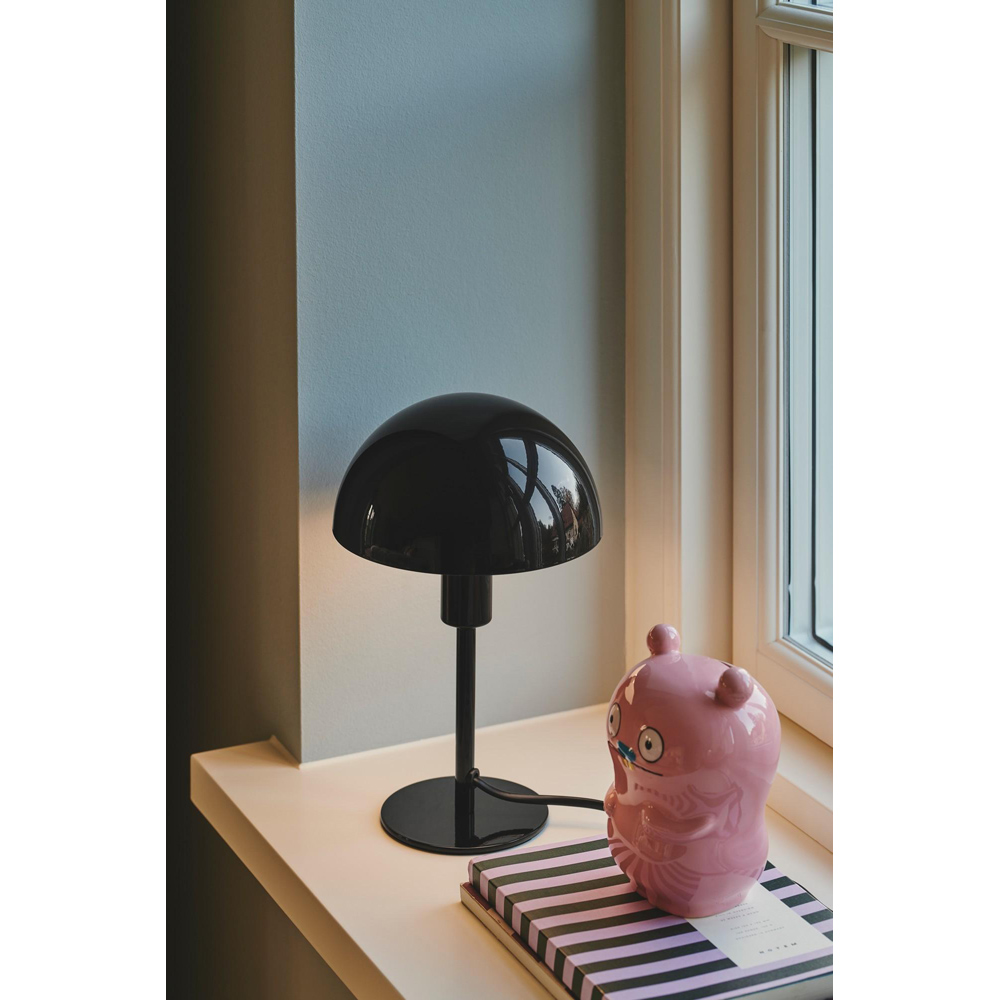 Nordlux Ellen E14 Black Mini Table Lamp Image 2