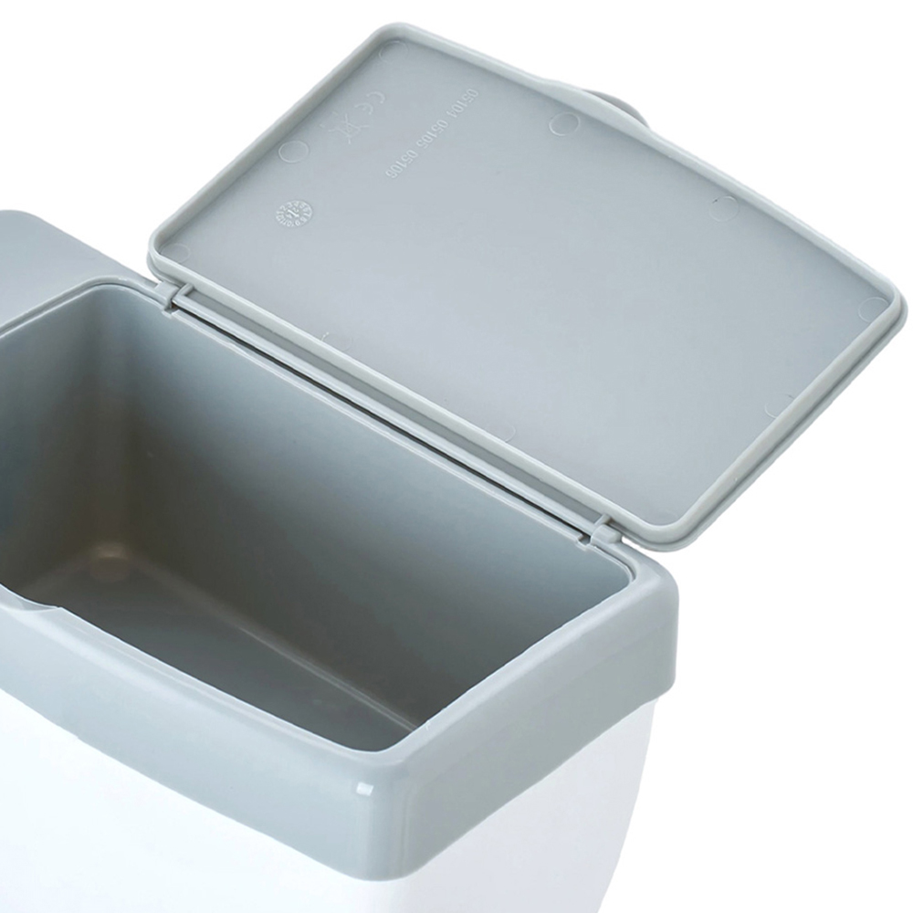 H&O Direct Grey Realistic Baby Potty Training Toilet with Flushing Sound Image 4