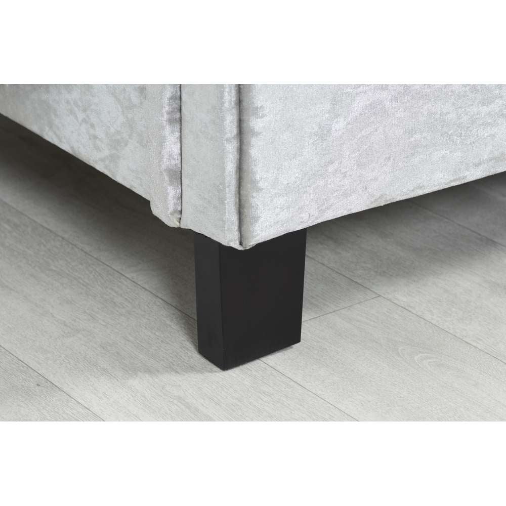 Sienna Small Double Grey Bed Frame Image 8