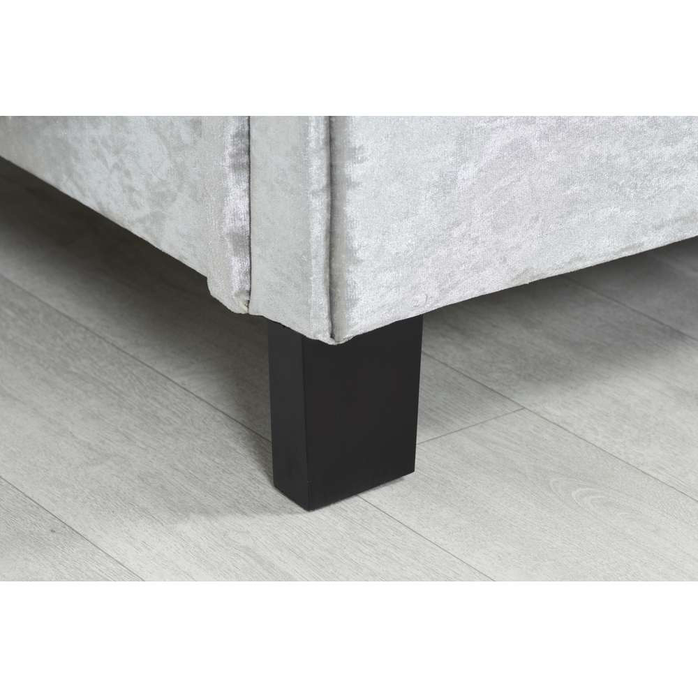 Sienna King Size Grey Bed Frame Image 8