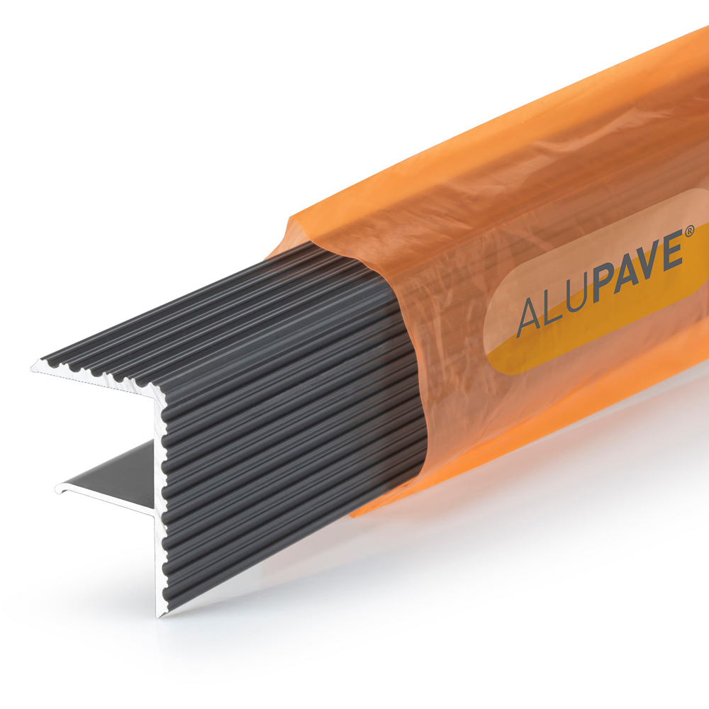 Alupave Grey Decking Board End Stop Bar 3m Image 1