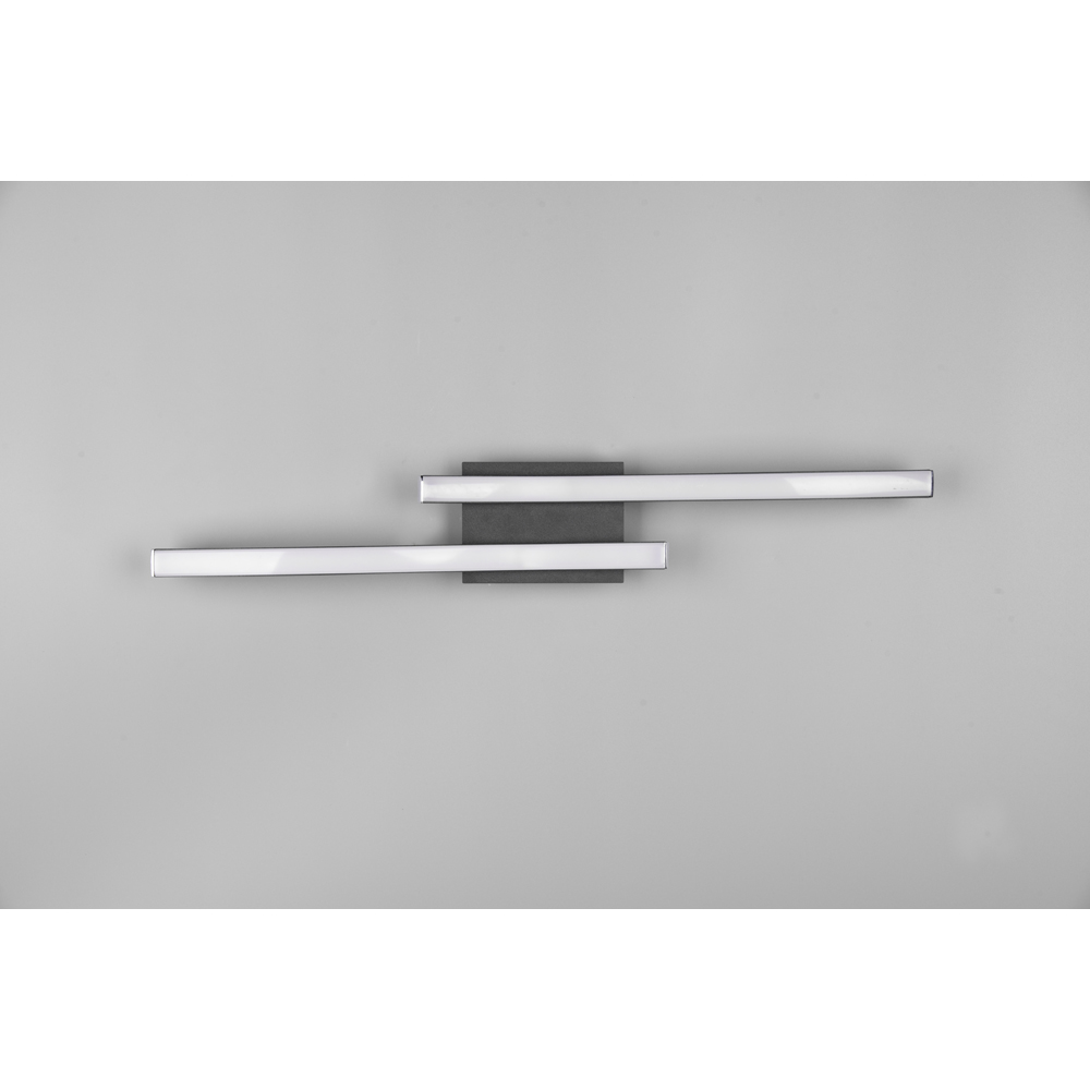 TRIO Route Matt Black LED Ceiling Light Image 5