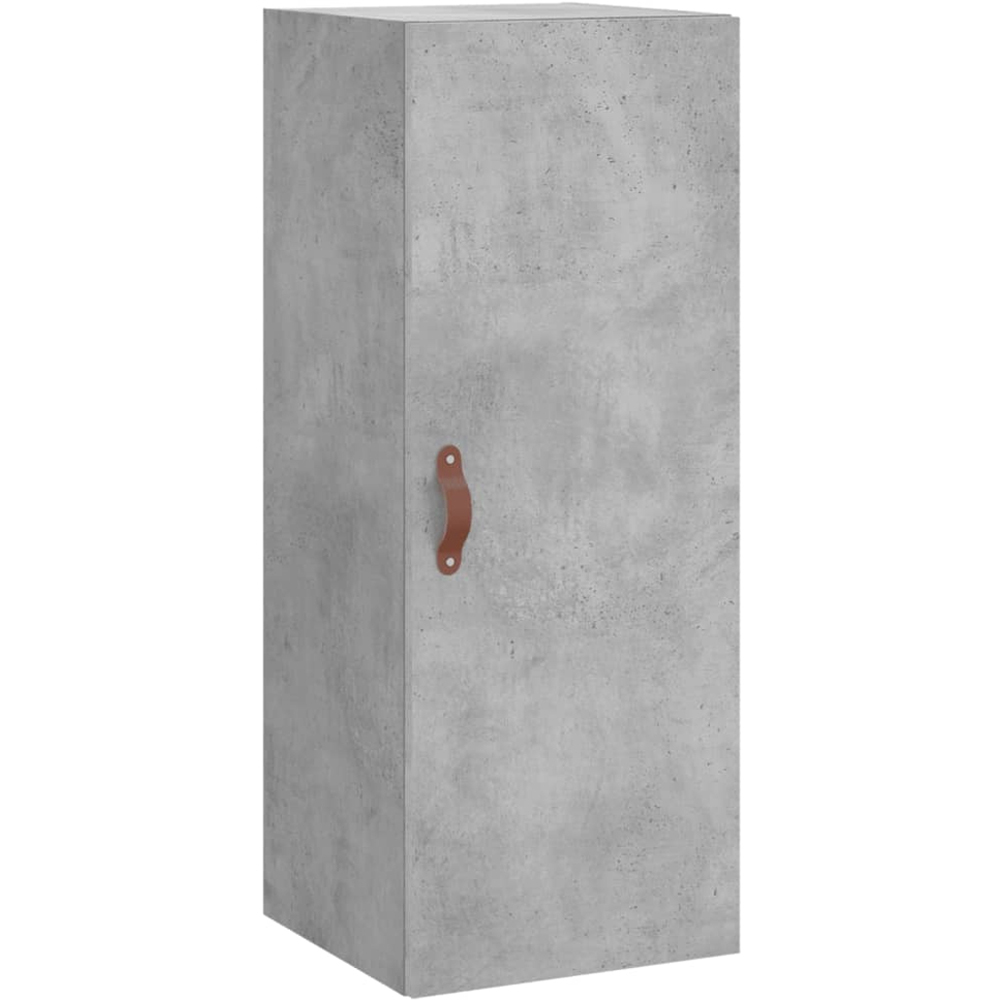 vidaXL 2 Door Concrete Grey Highboard Image 5