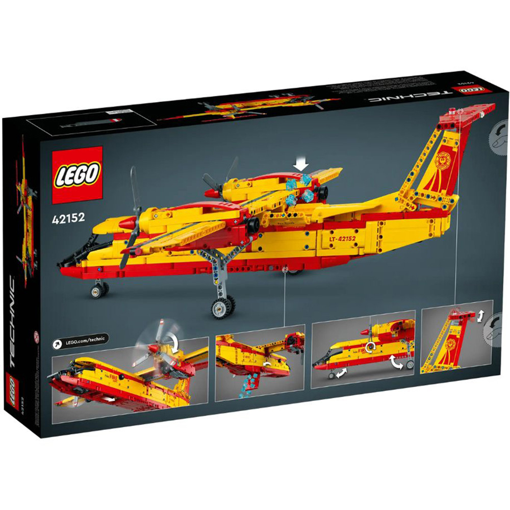 LEGO Technics 42152 Firefighter Aircraft 1134 Pieces Image 6