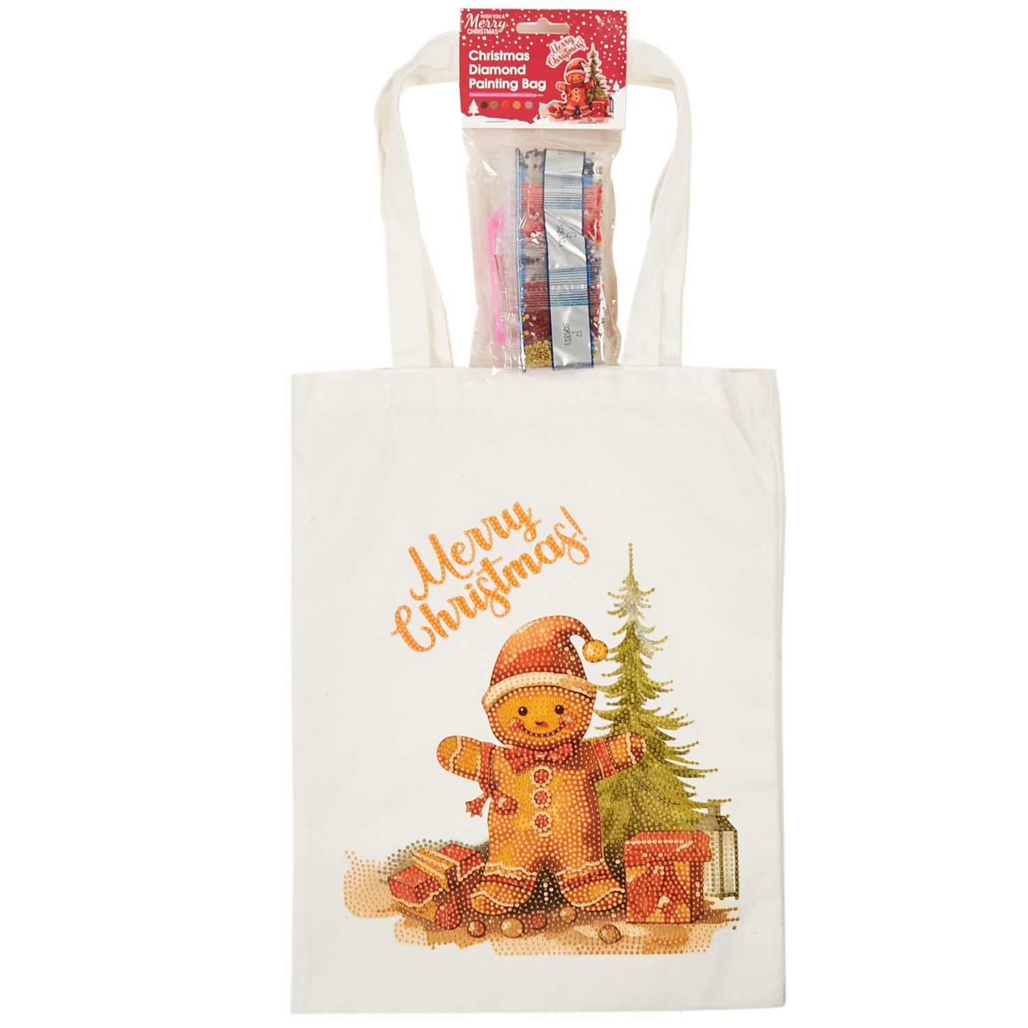 Christmas Diamond Painting Bag - Multicolour Image 1