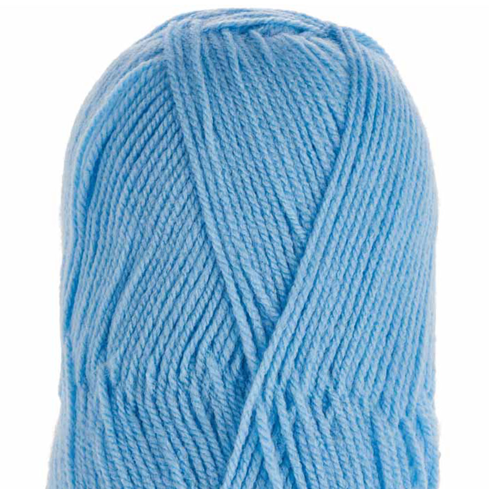 Wilko Double Knit Yarn Mid Blue 100g Image 2