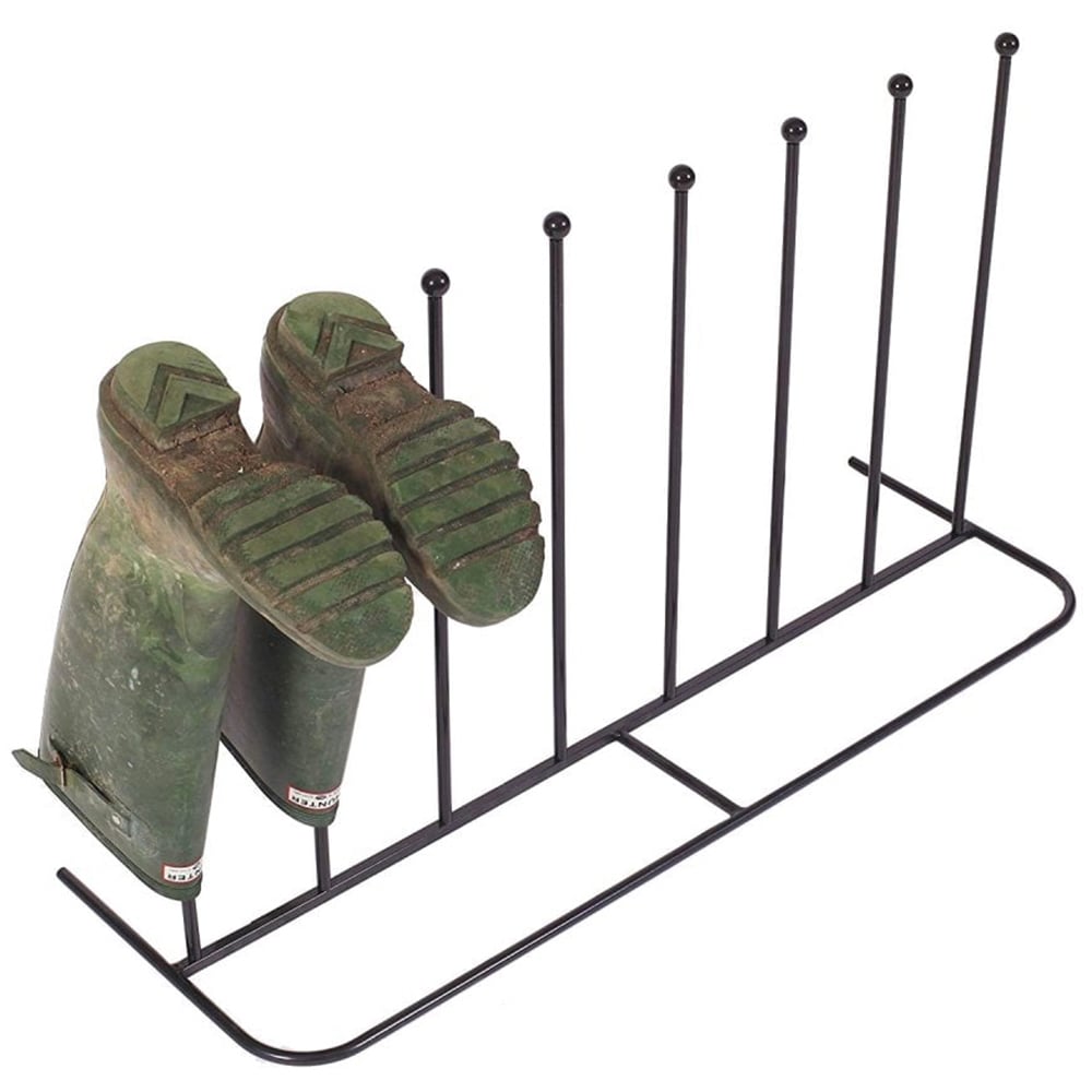 Neo Steel Black Powder Coated Boot Rack Image 1