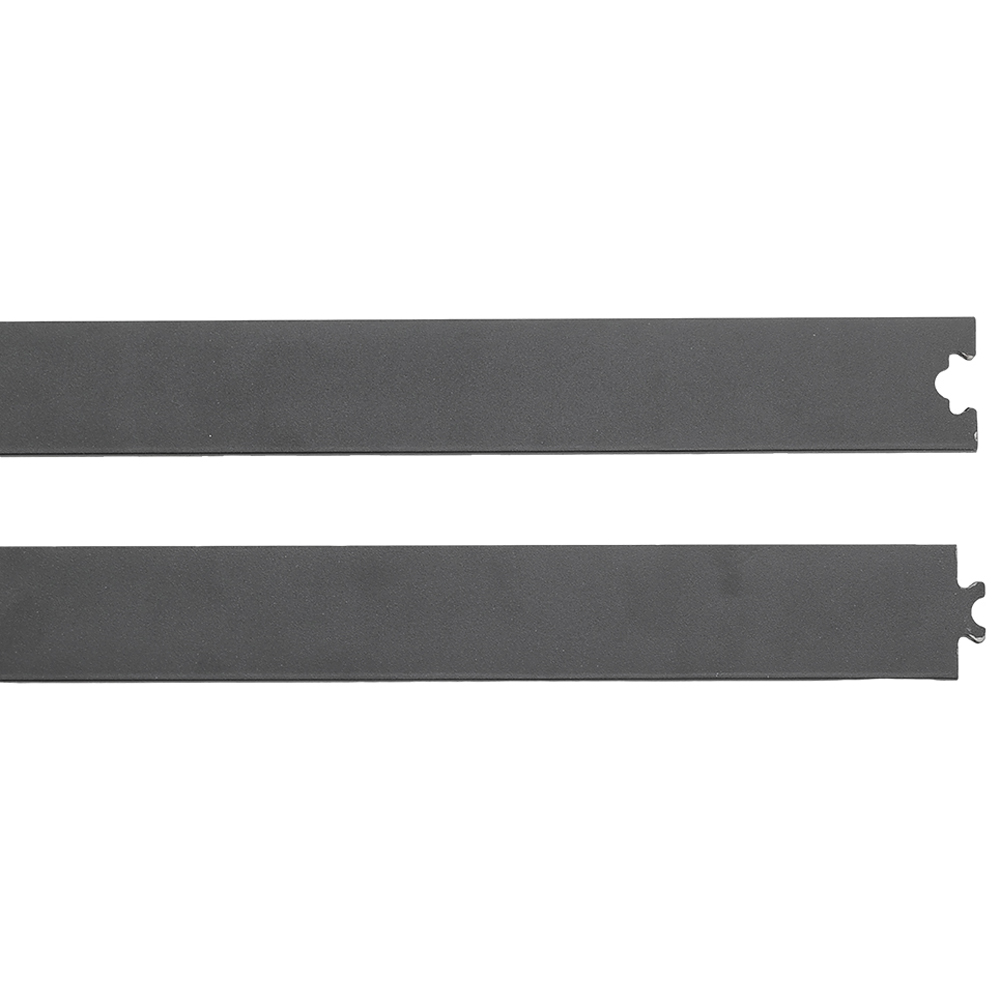 Living and Home Rustic Barn Door Hardware Kit with Wheel Rollers 2m Image 6
