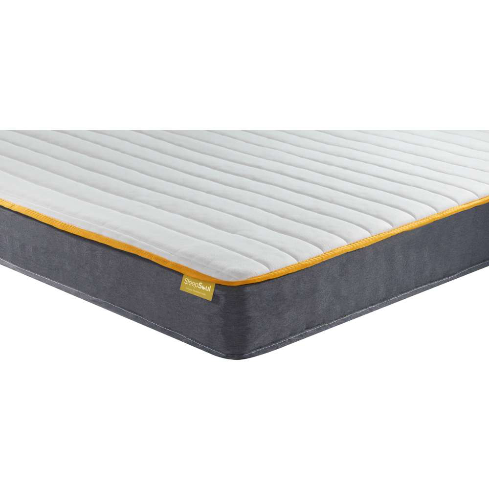 SleepSoul Comfort Single White 800 Pocket Sprung Foam Mattress Image 2