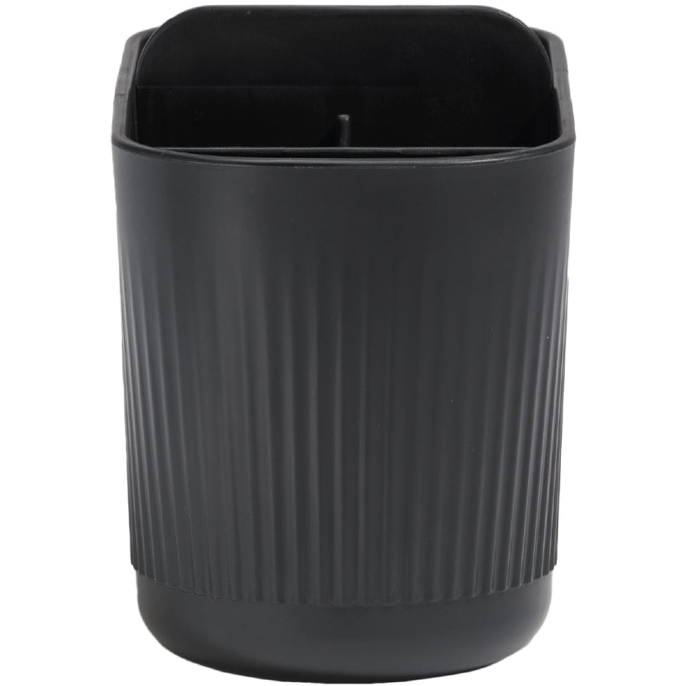 ReBorn Dark Grey Large Recycled Plastic Bathroom Caddy Image 5