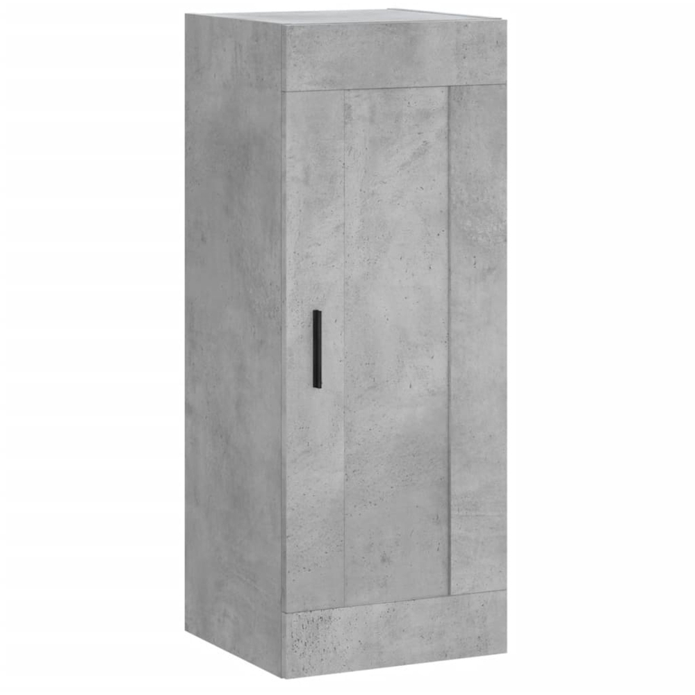 vidaXL 2 Door Concrete Grey Highboard Image 8