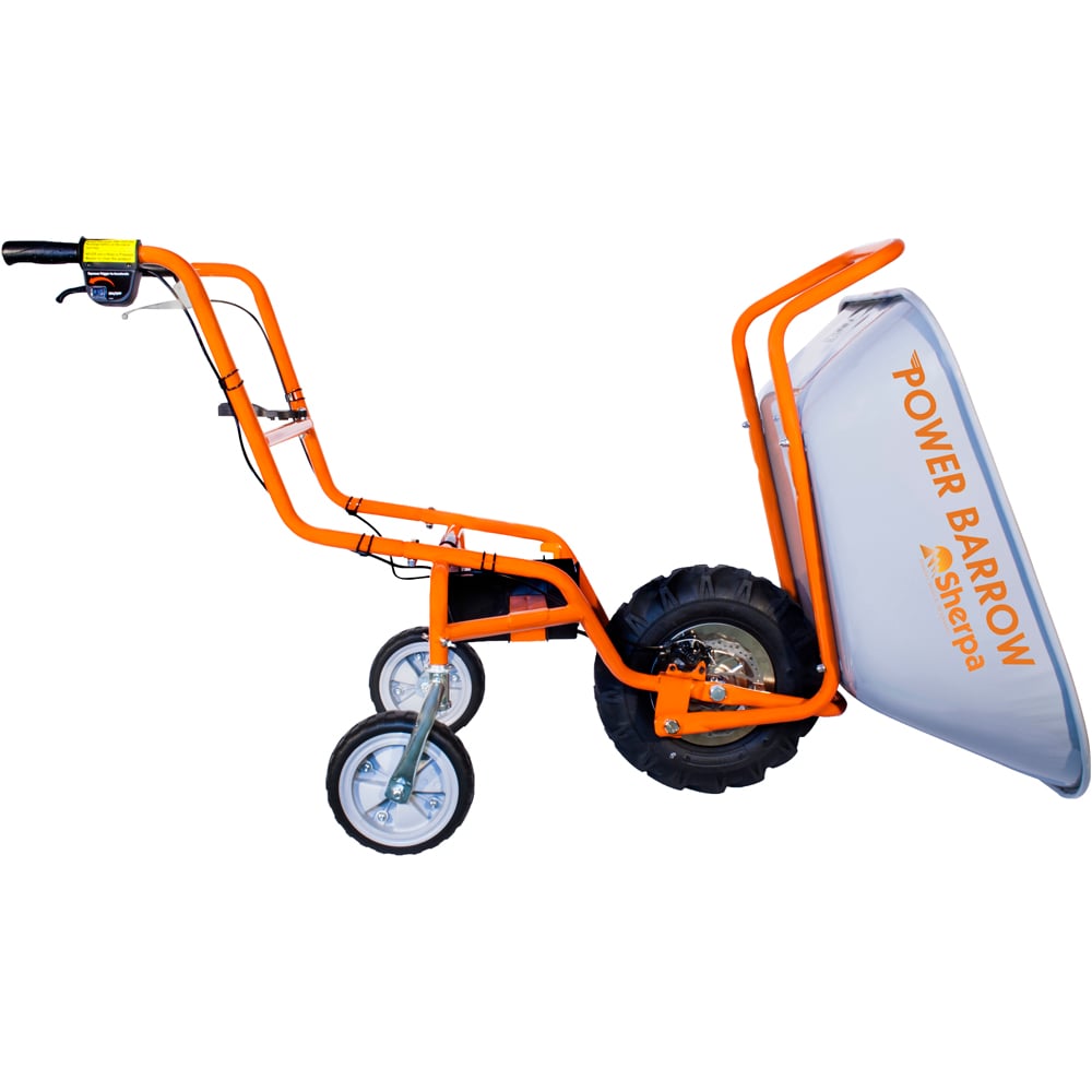 Sherpa Self Propelled Cordless Electric Wheelbarrow 170L Image 8