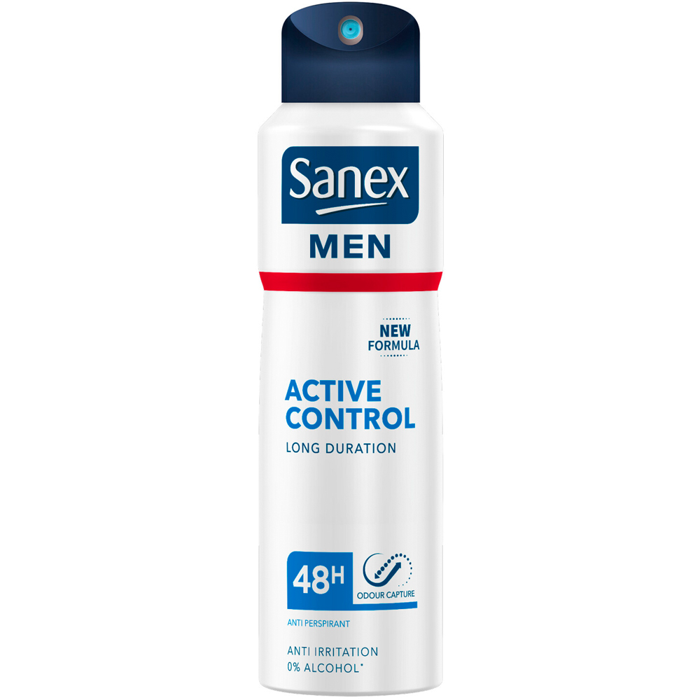 Sanex Men Active Control Antiperspirant Deodorant 200ml Image