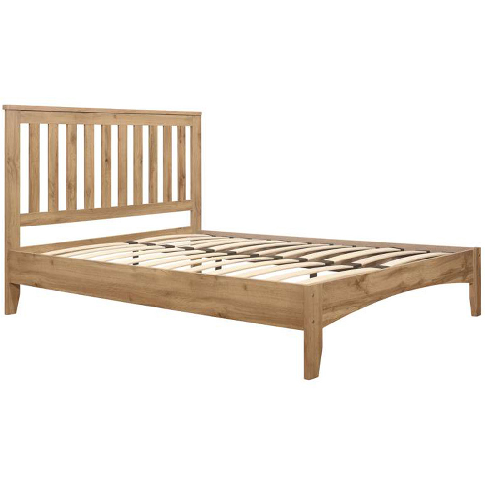 Hampstead Double Wooden Bed Frame Image 2
