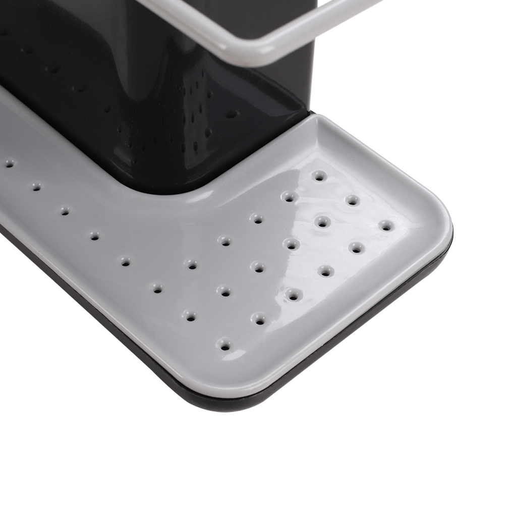 Living and Home Black Kitchen Holder and Sink Organiser Image 4
