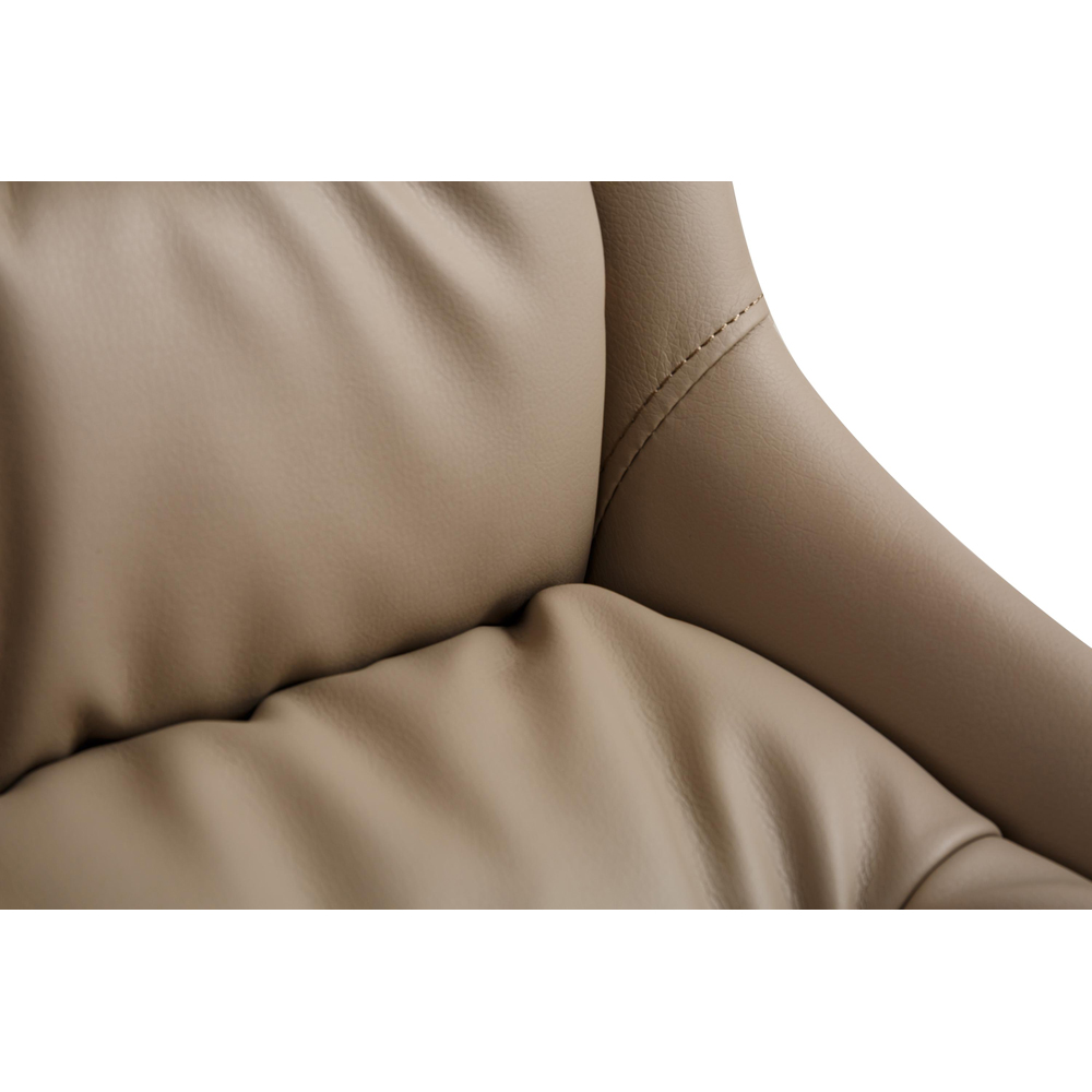 Portland Monza Mink Swivel Dining Chair Image 8