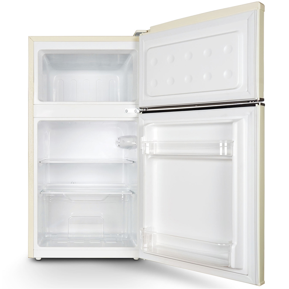 Montpellier MAB2035EC Cream Under Counter Retro 84L Fridge Freezer Image 5
