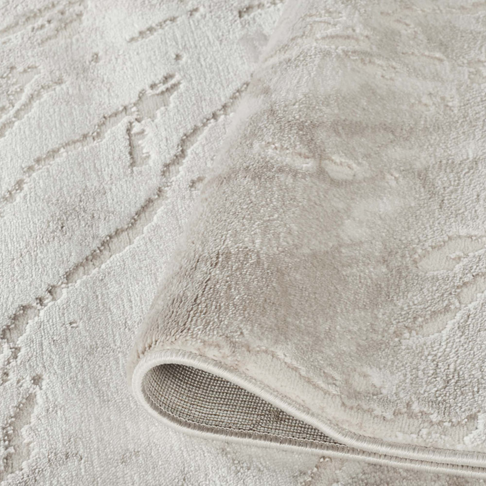Desire Rugs Novu Valley Beige Modern Abstract Metallic Sheen Rug 160 x 230cm Image 4