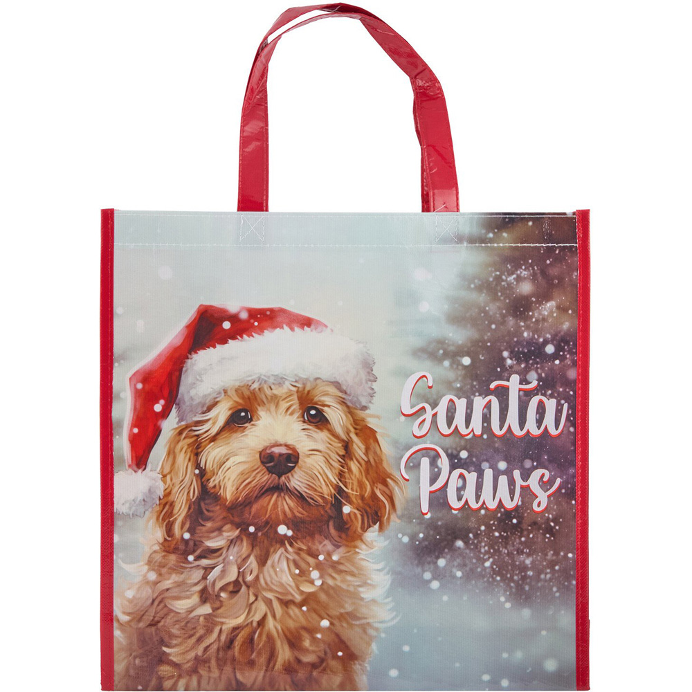 Assorted Santa Paws Shopper Bag Multicolour Image 4