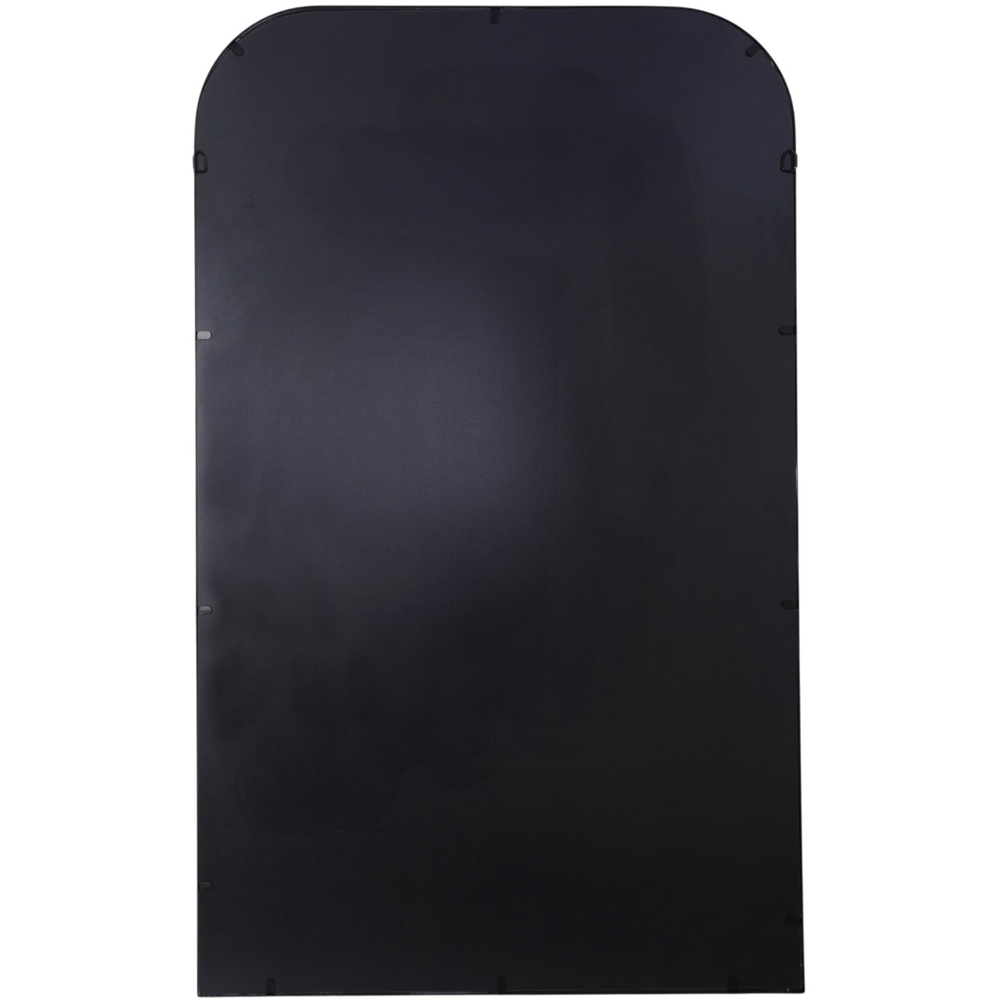 Contemporary Metal Mirror Black Image 3