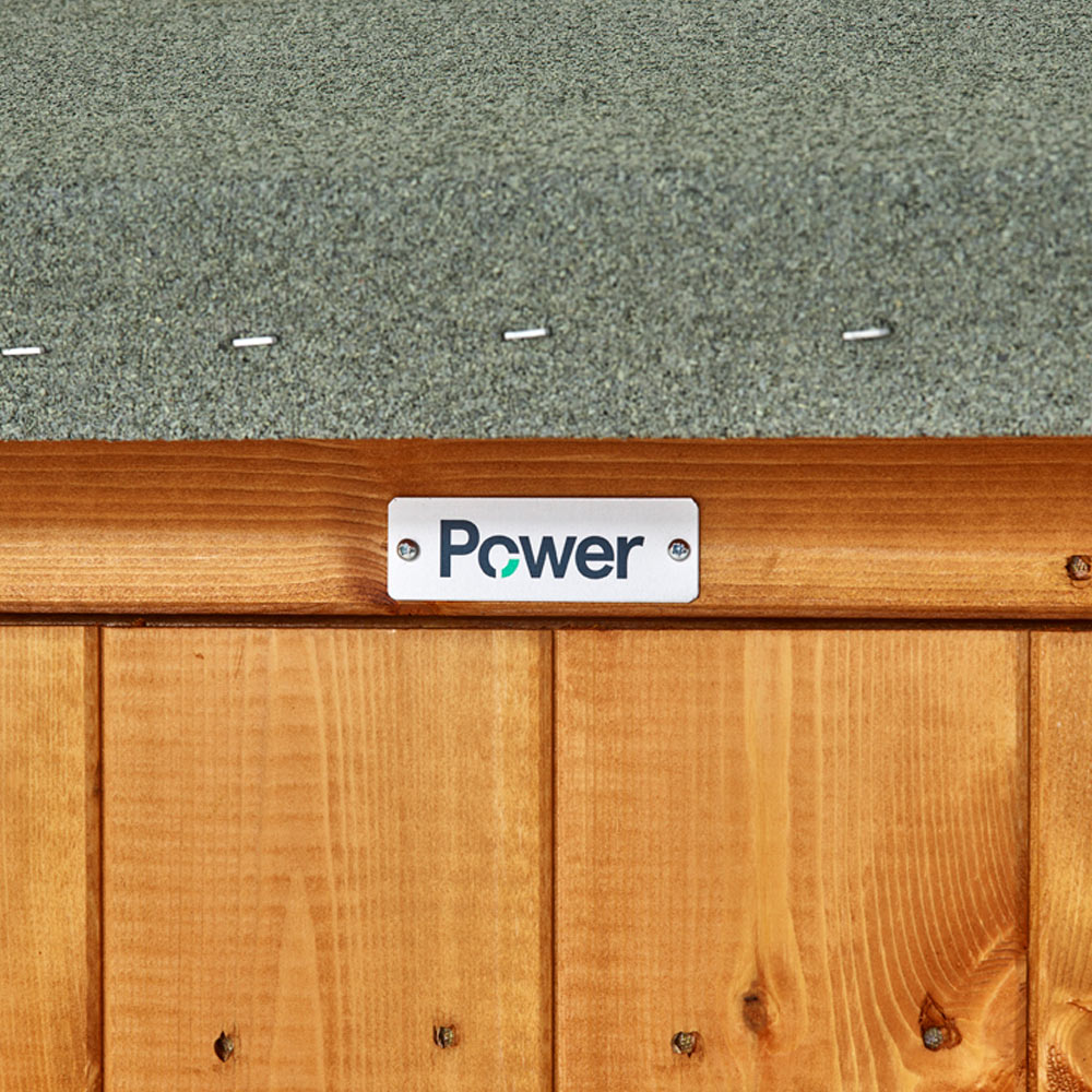 Power 10 x 8ft Pent Double Door Potting Shed Image 3