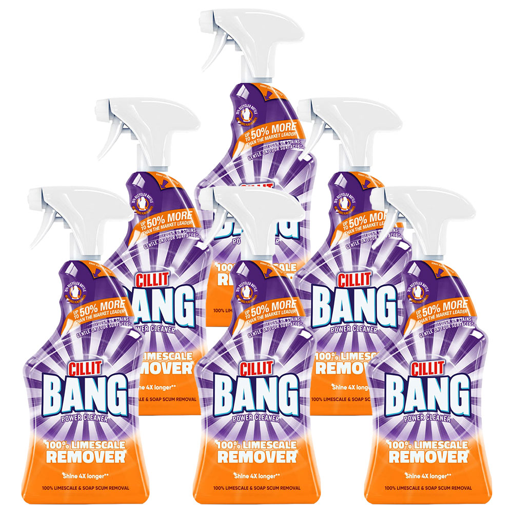 Cillit Bang Limescale Remover Case of 6 x 750ml Image 1