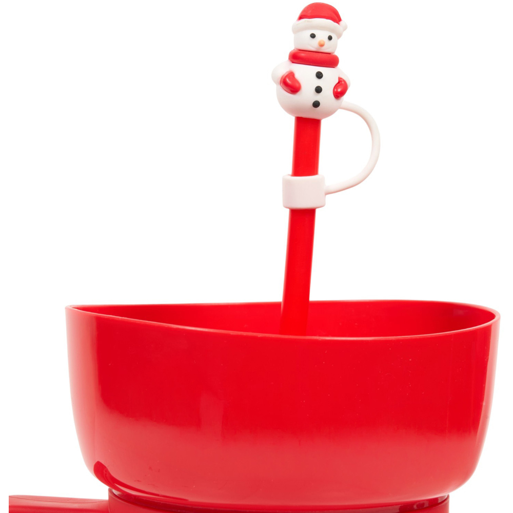 Snack Cup with Straw and Topper Image 4