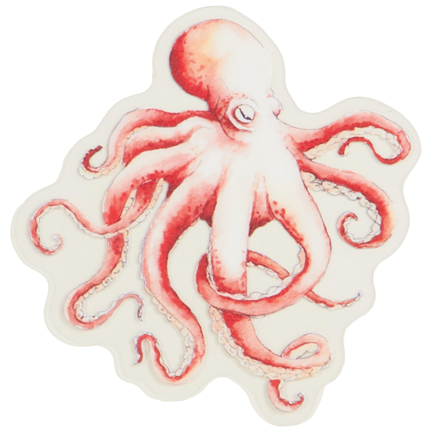 Pack of 18 Transparent Stickers - Multicolour / Sealife Image 5
