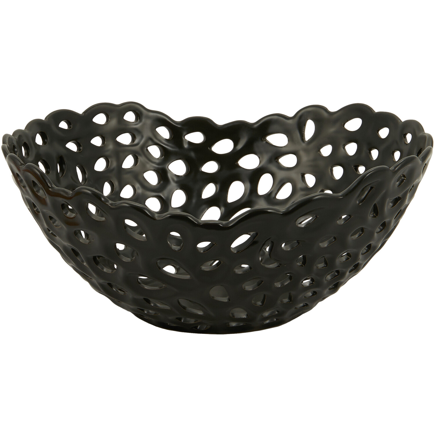 Cut Out Bowl - Black Image 2