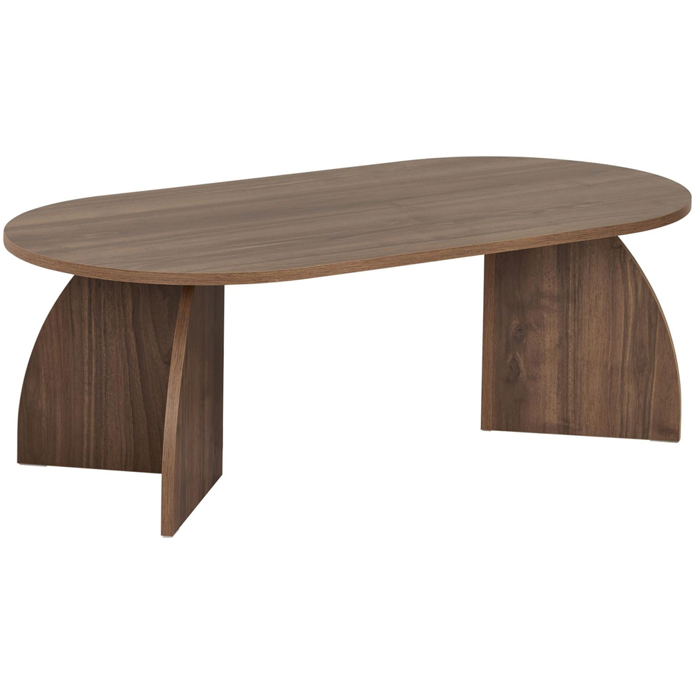 Decortie Melina Istanbul Walnut Coffee Table Image 2