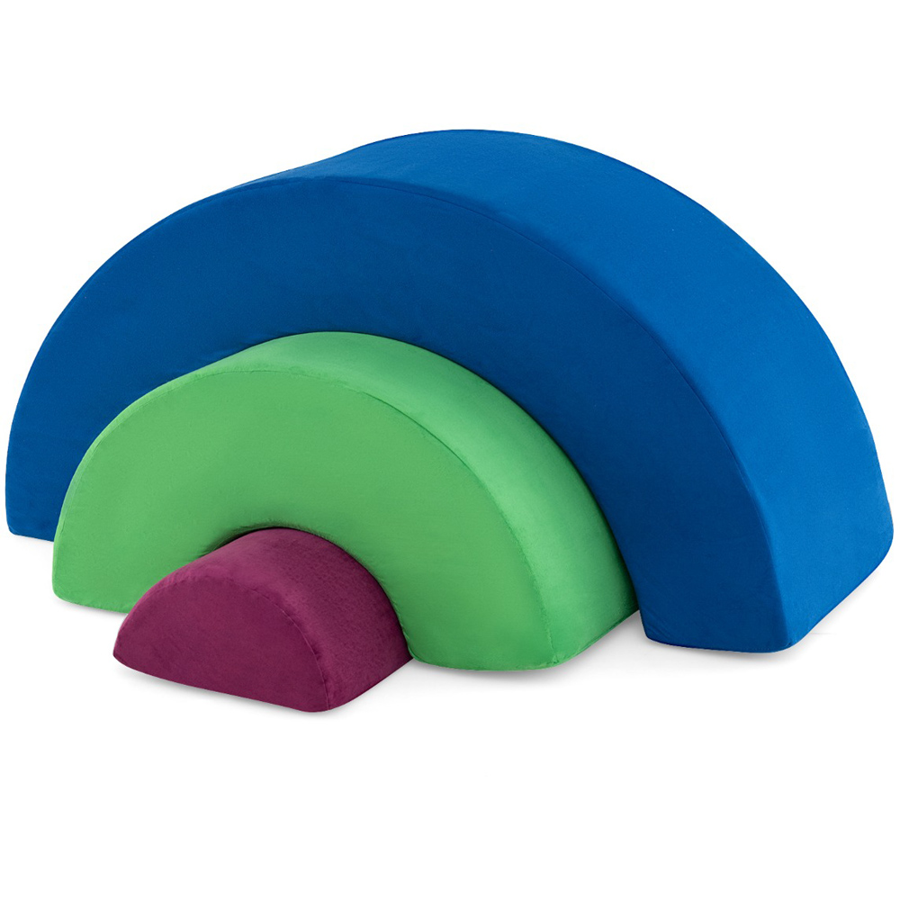 Costway 3 Piece Colourful Toddler Climbing Toy Image 3