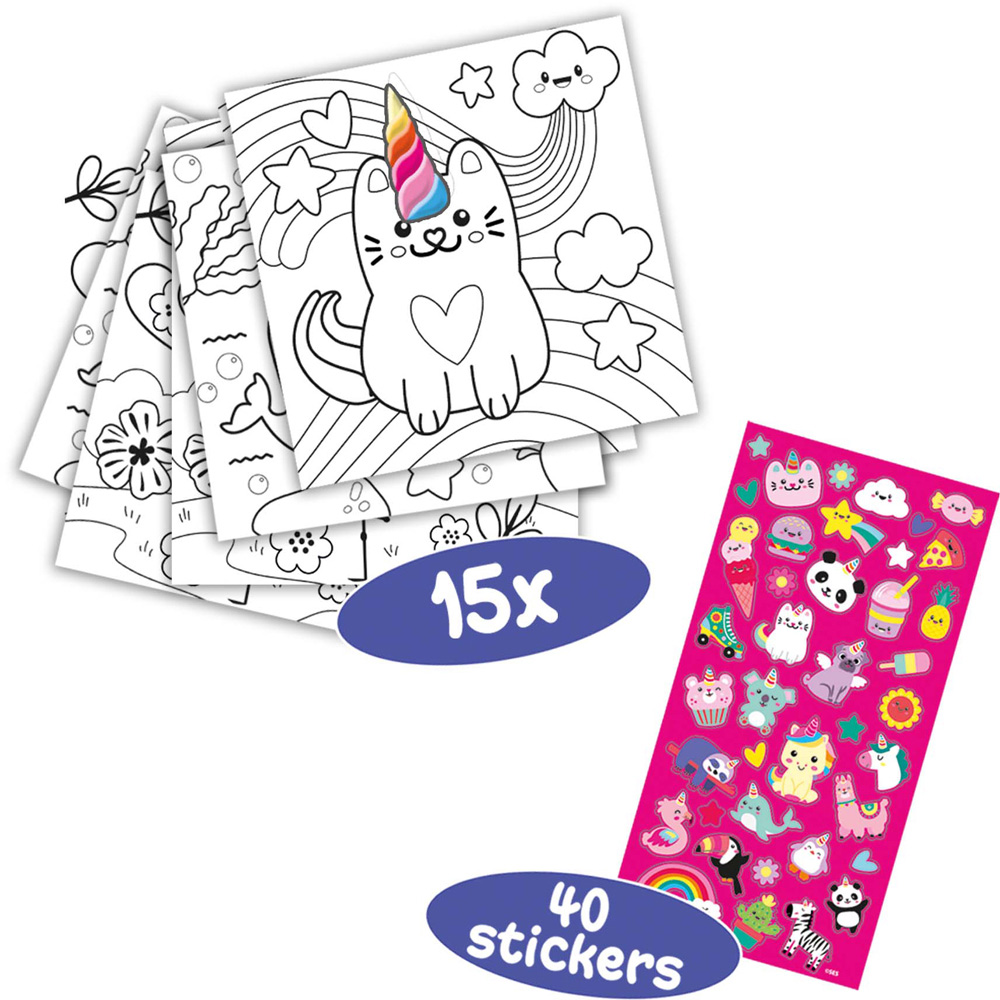 SES Creative Unicorn Colouring Book Image 2