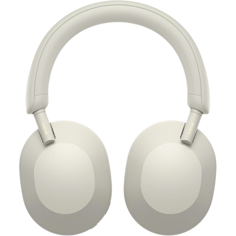 Sony WH-1000XM5 Silver Noise Cancelling Wireless Over Ear Headphones Image 3