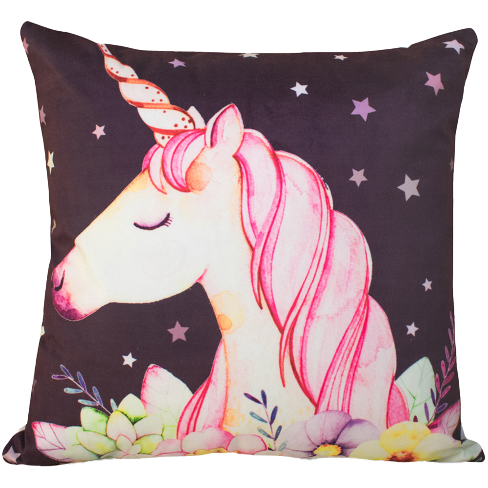 Velosso Unicorn Star Filled Cushion 43 x 43cm 2 Pack Image 1