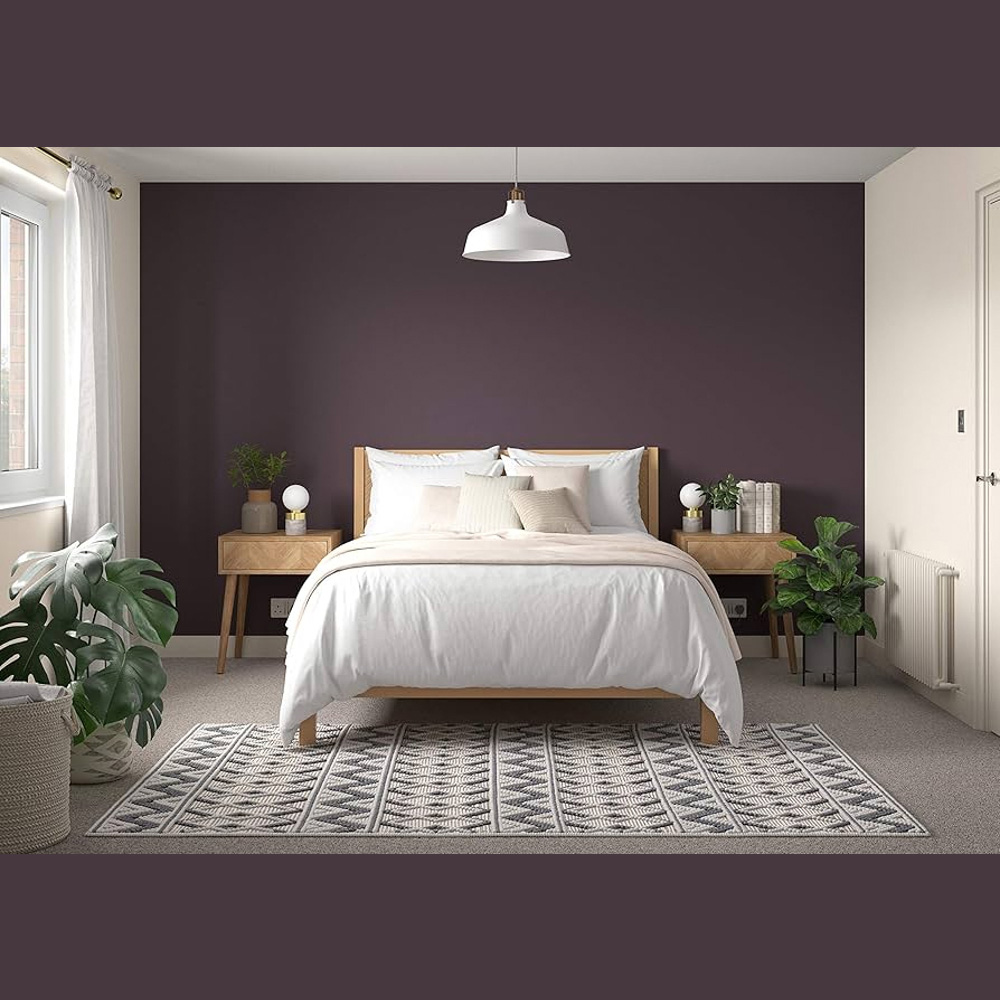 Dulux Trade Decadent Damson Walls and Ceilings Vinyl Matt Paint 5L Image 4